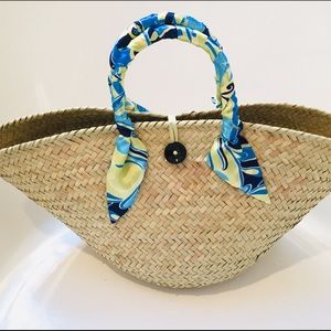 Beach Straw Bag